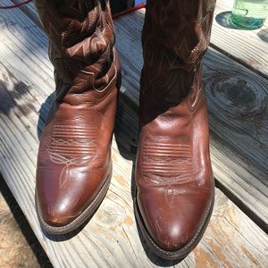 10.5 EW Dan Post Milwaukee Leather Boots